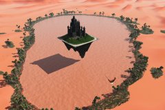 Oasis_Castle_by_LinhTruong
